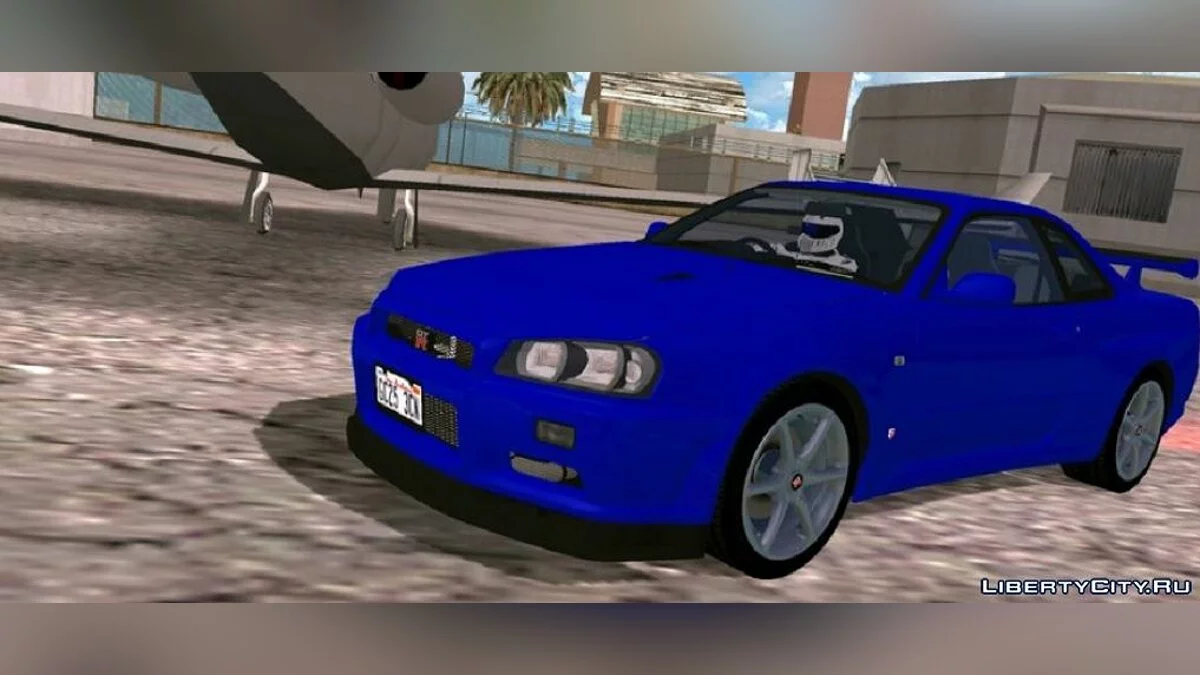 Nissan Skyline GTR R34 V-Spec II Nur / GTA San Andreas (iOS, Android)