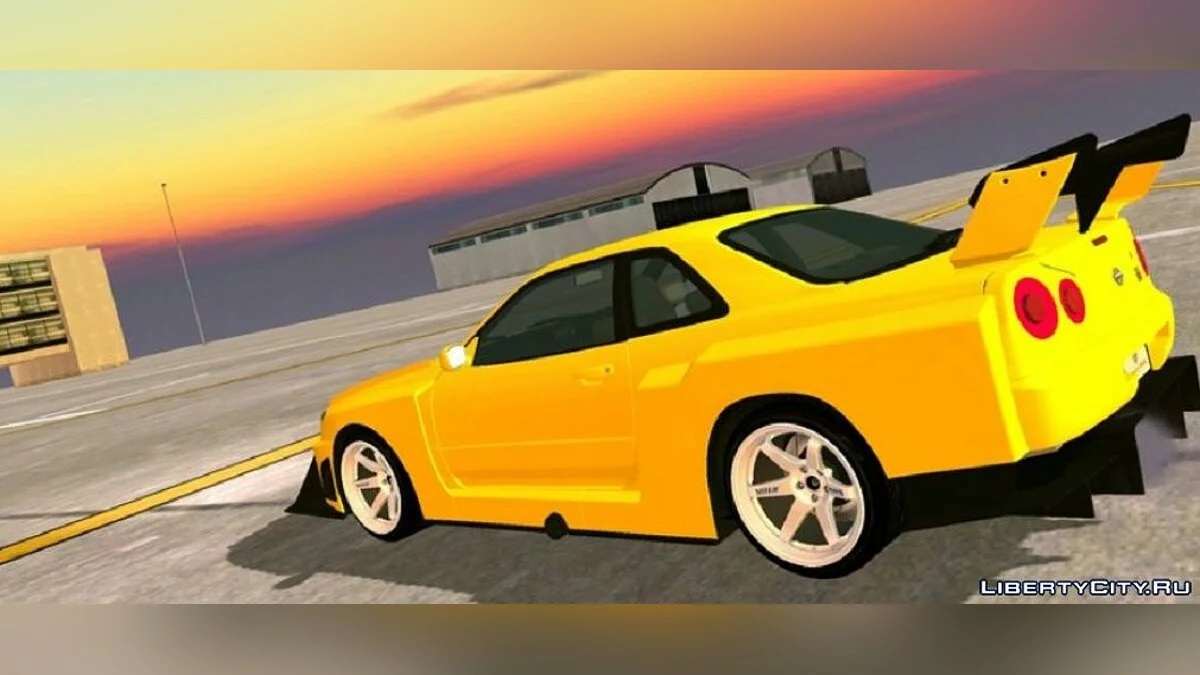 Nissan Skyline GTR R34 / GTA San Andreas (iOS, Android)