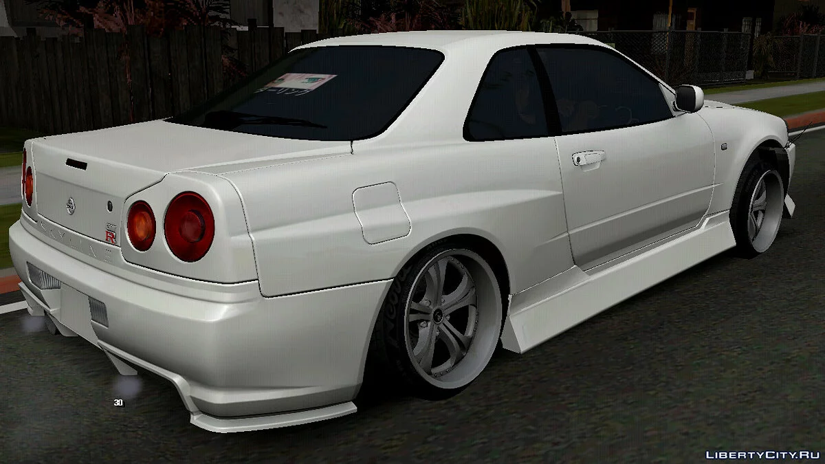 Nissan Skyline R34 / GTA San Andreas (iOS, Android)