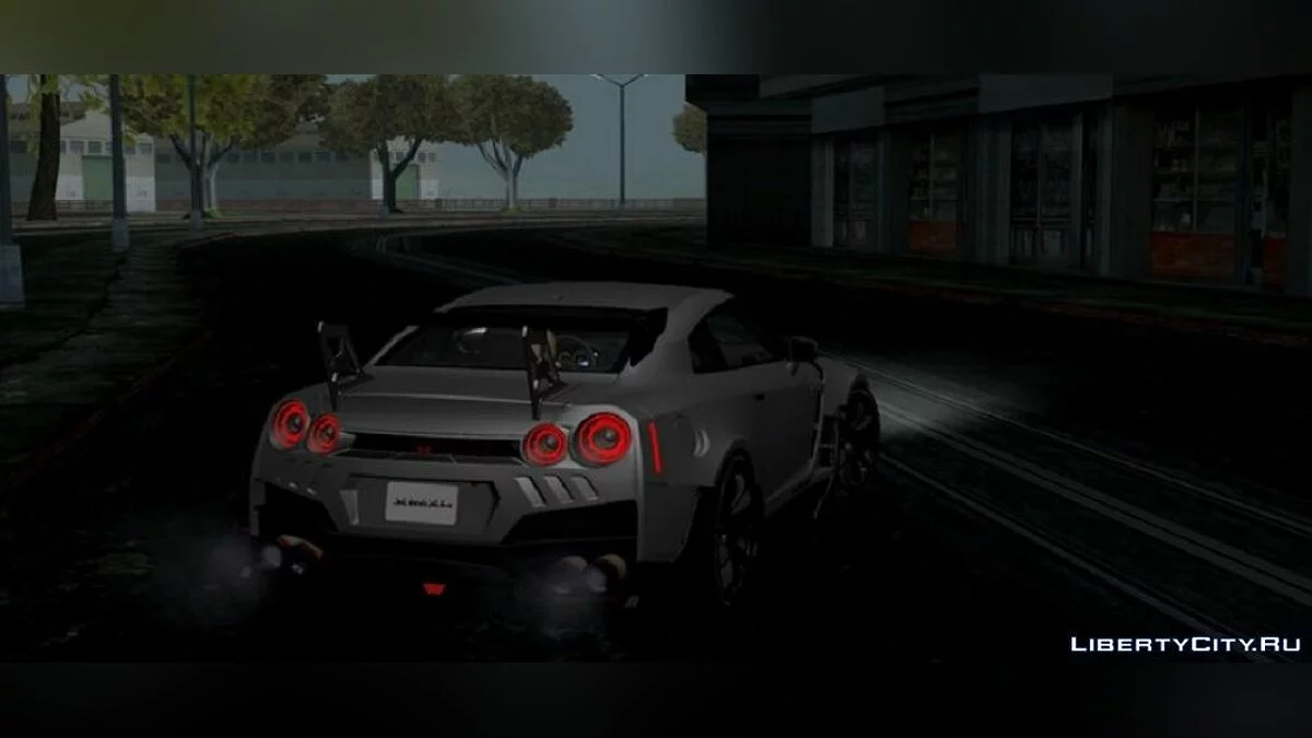2017 Nissan GTR R35 Kream Developments / GTA San Andreas (iOS, Android)