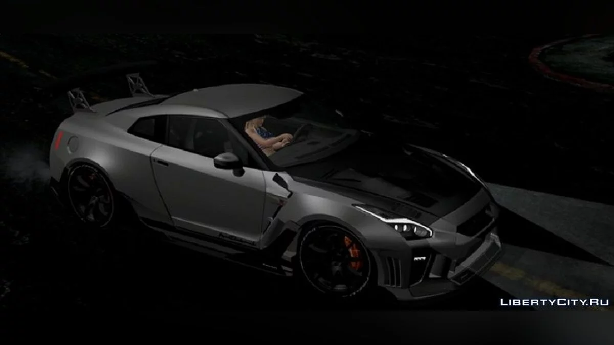 2017 Nissan GTR R35 Kream Developments / GTA San Andreas (iOS, Android)