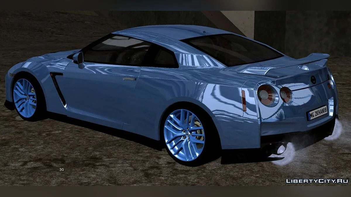 Nissan GT-R Premium 2017 / GTA San Andreas (iOS, Android)