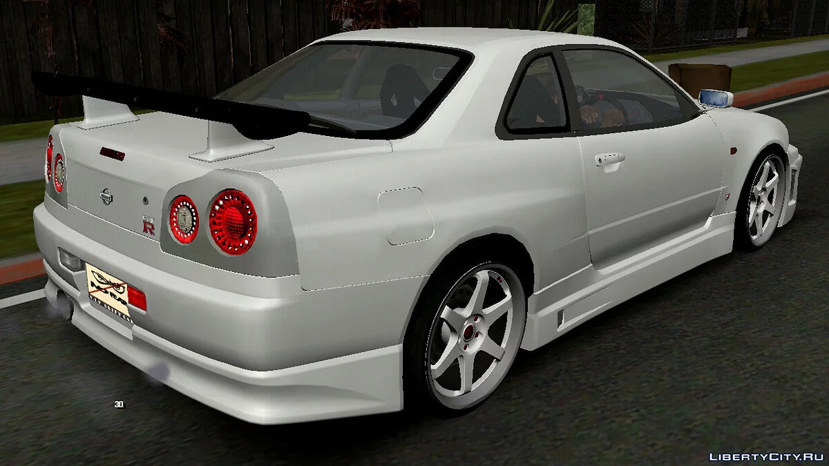 Nissan Skyline R34 GTR / GTA San Andreas (iOS, Android)