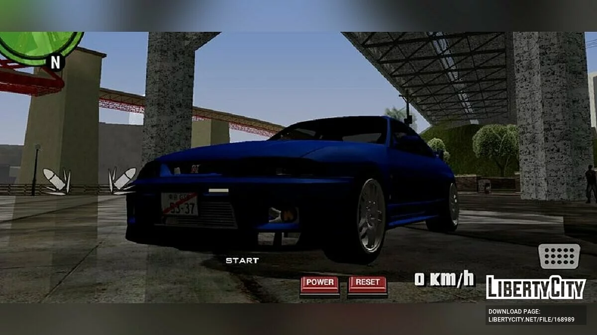 1997 N.Skyline GT-R R33 V-Spec / GTA San Andreas (iOS, Android)