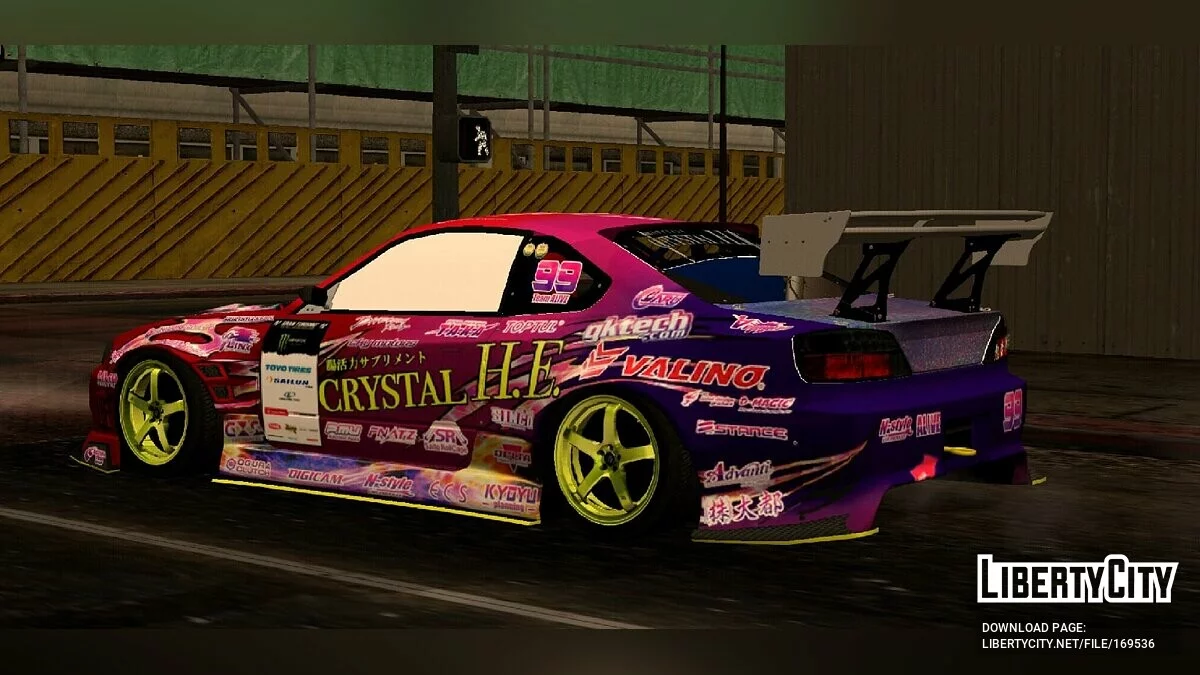 Nissan Silvia S15 / GTA San Andreas (iOS, Android)
