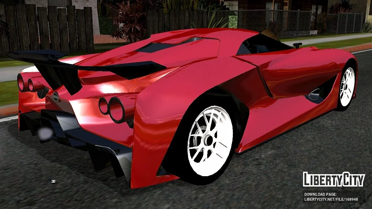 日产 Vision GT (仅限 DFF) / GTA San Andreas (iOS, Android)