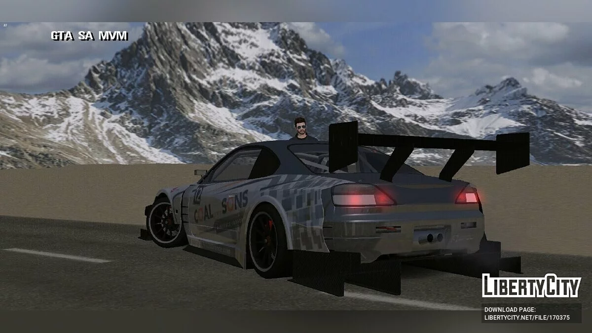 Nissan Silvia S15 / GTA San Andreas (iOS, Android)