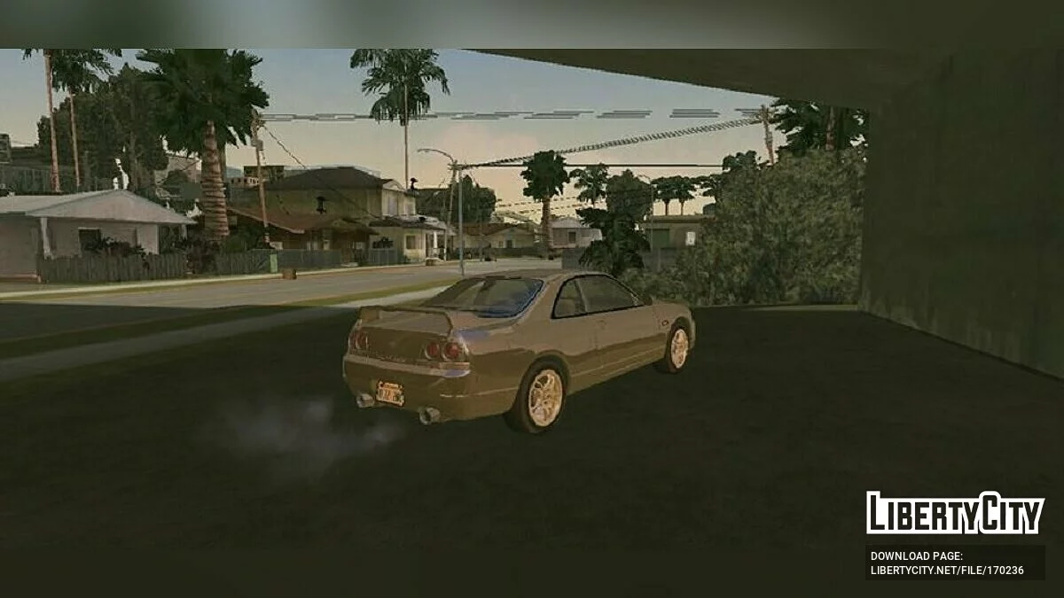 Nissan Skyline GTS25-t Mk.IX R33 Tunable / GTA San Andreas (iOS, Android)