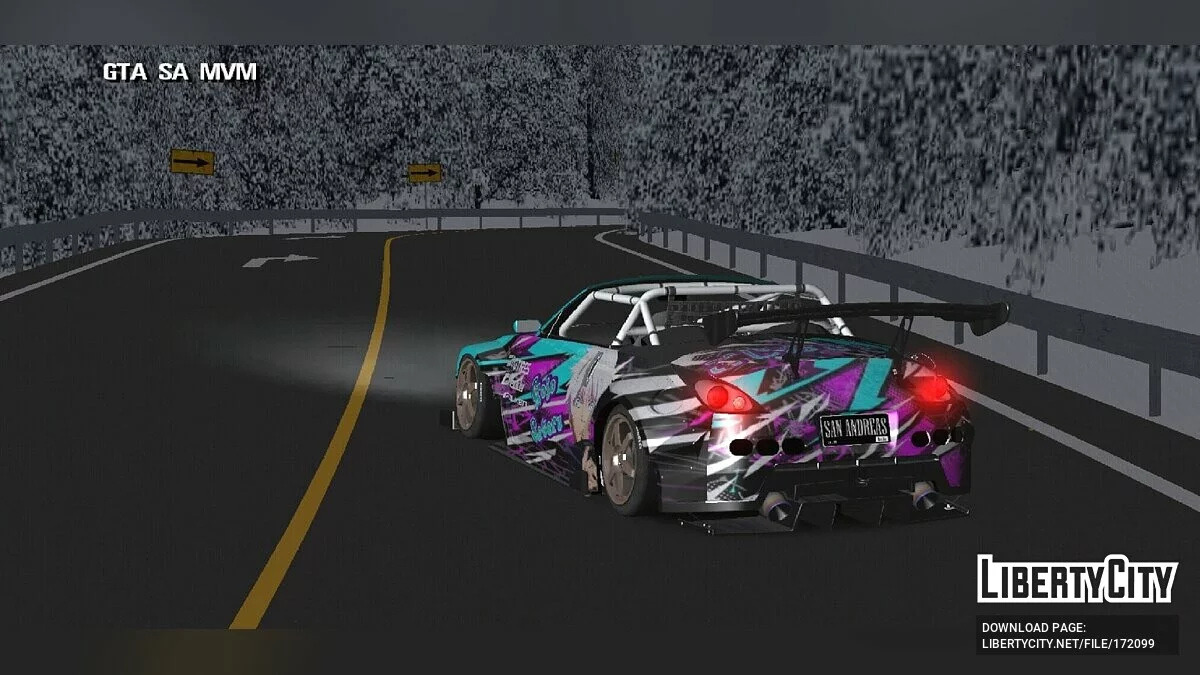 Nissan 350Z Z33 / GTA San Andreas (iOS, Android)