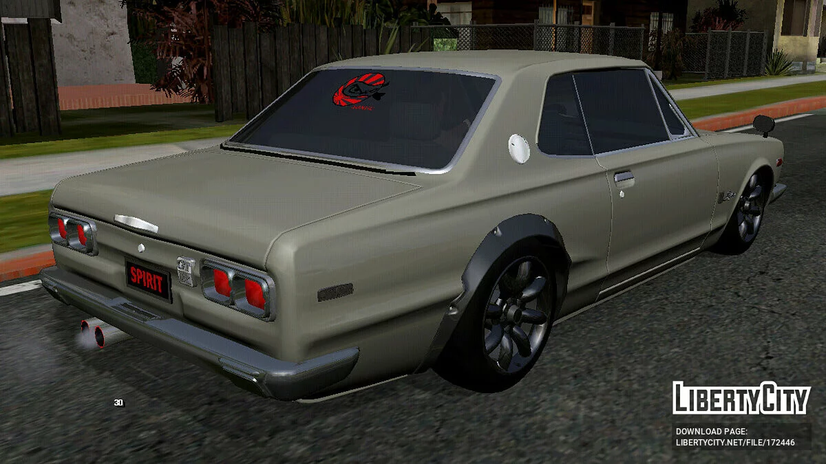 日产 GT-R 2000 (仅 DFF) / GTA San Andreas (iOS, Android)