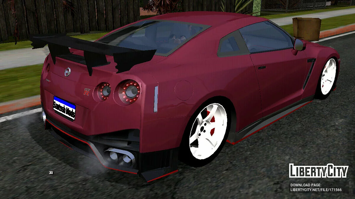 Nissan GT-R 35 Nismo (тільки DFF) / GTA San Andreas (iOS, Android)