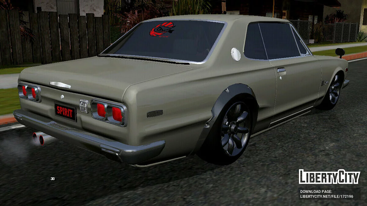 Nissan GT-R (solo DFF) / GTA San Andreas (iOS, Android)