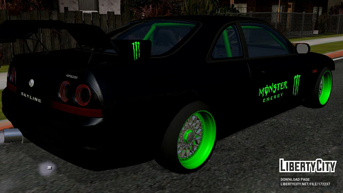 Nissan R33 Drift (apenas DFF) / GTA San Andreas (iOS, Android)
