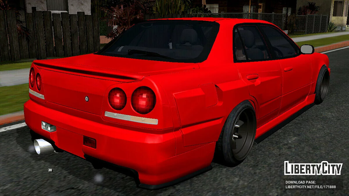 Nissan Skyline Er34 Facelift (DFF only) / GTA San Andreas (iOS, Android)