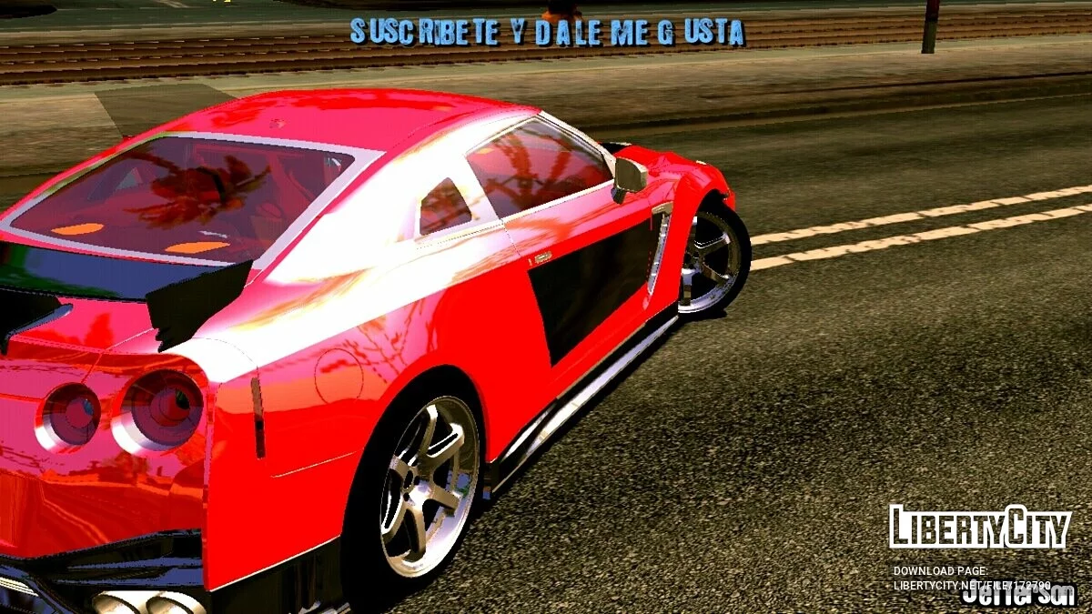 Nissan GTR R35 (тільки DFF) / GTA San Andreas (iOS, Android)