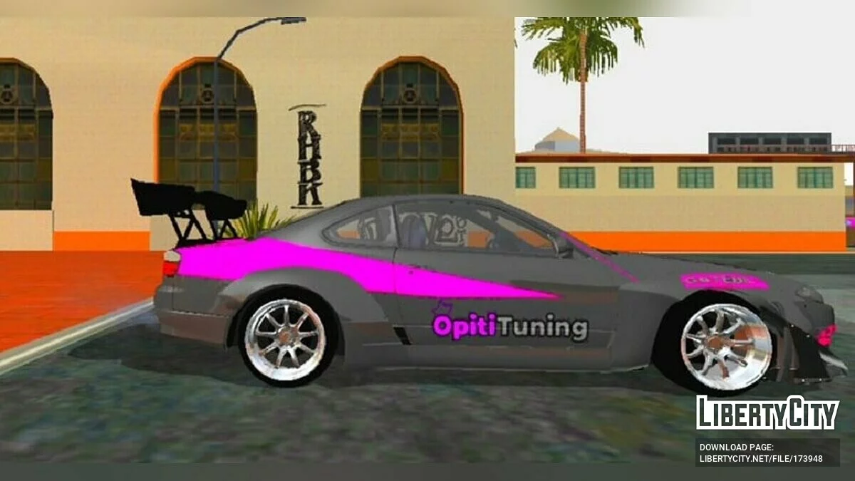 نيسان سيلفيا S15 الأداء / GTA سان أندرياس (iOS، أندرويد)
