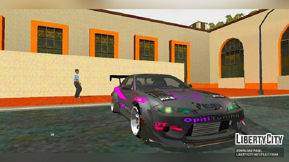 نيسان سيلفيا S15 الأداء / GTA سان أندرياس (iOS، أندرويد)