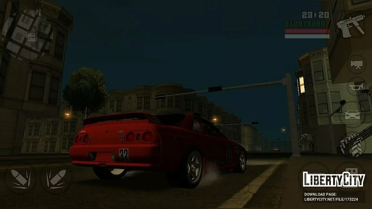 Nissan Skyline R32 (Grupo A) / GTA San Andreas (iOS, Android)