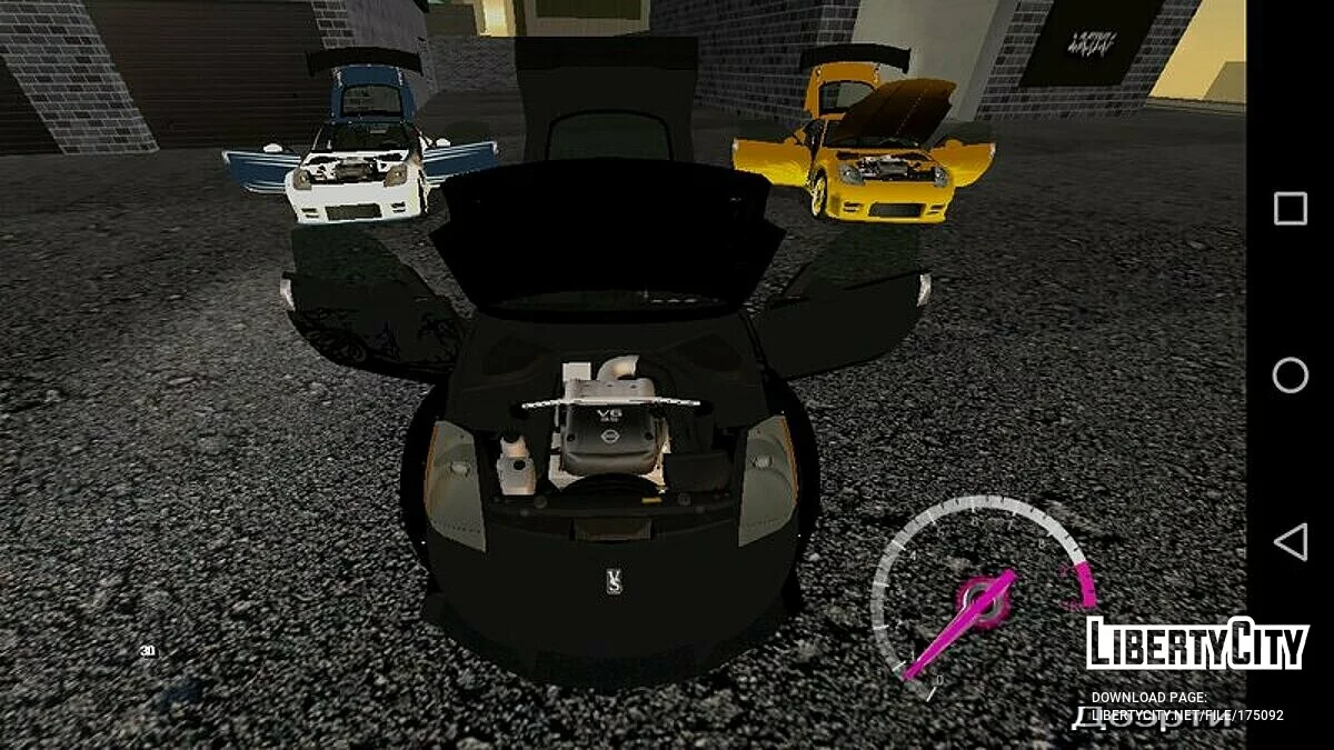 Nissan 350Z东京漂移[汽车包] / GTA San Andreas (iOS, Android)