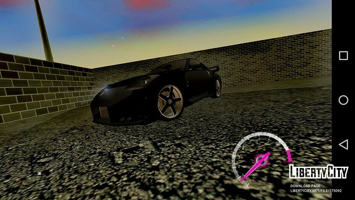 Nissan 350Z东京漂移[汽车包] / GTA San Andreas (iOS, Android)