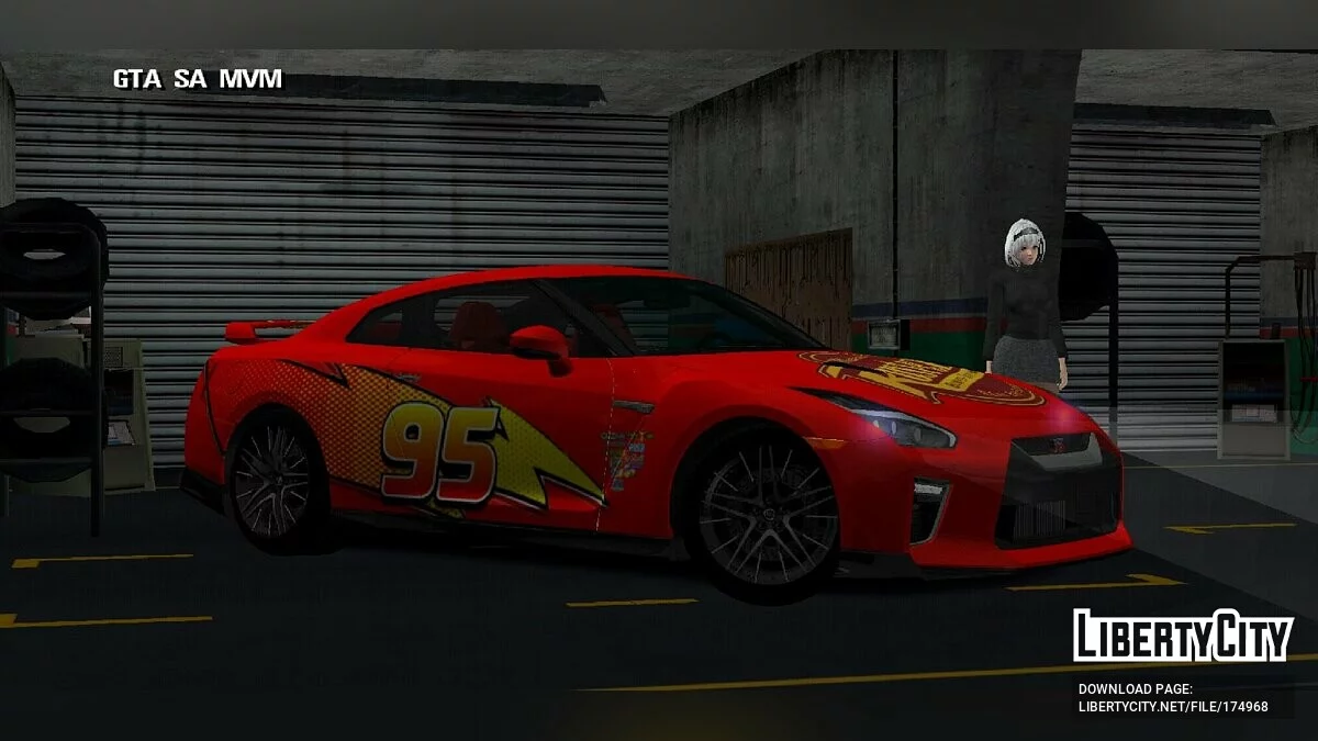 日产GTR 35 / GTA San Andreas (iOS, Android)