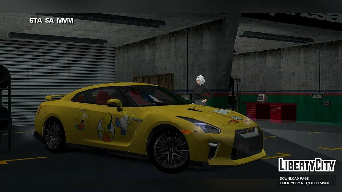 日产GTR 35 / GTA San Andreas (iOS, Android)