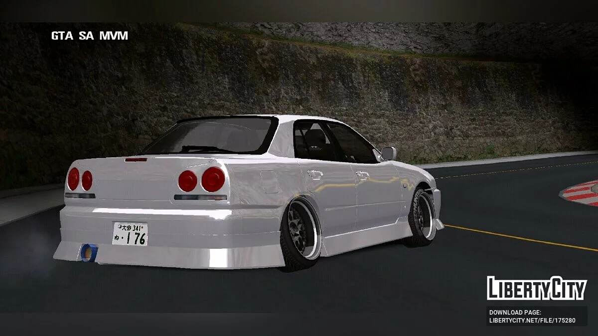 Nissan R34 / GTA San Andreas (iOS, Android)