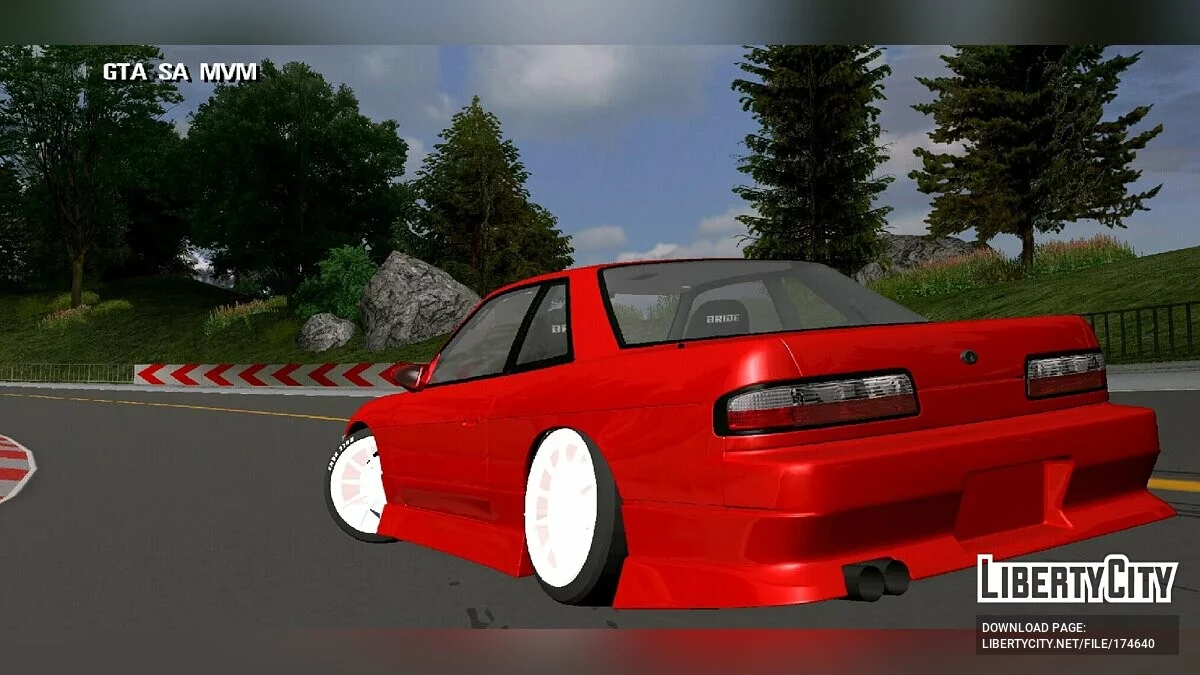 Nissan Silvia S13 / GTA San Andreas (iOS, Android)