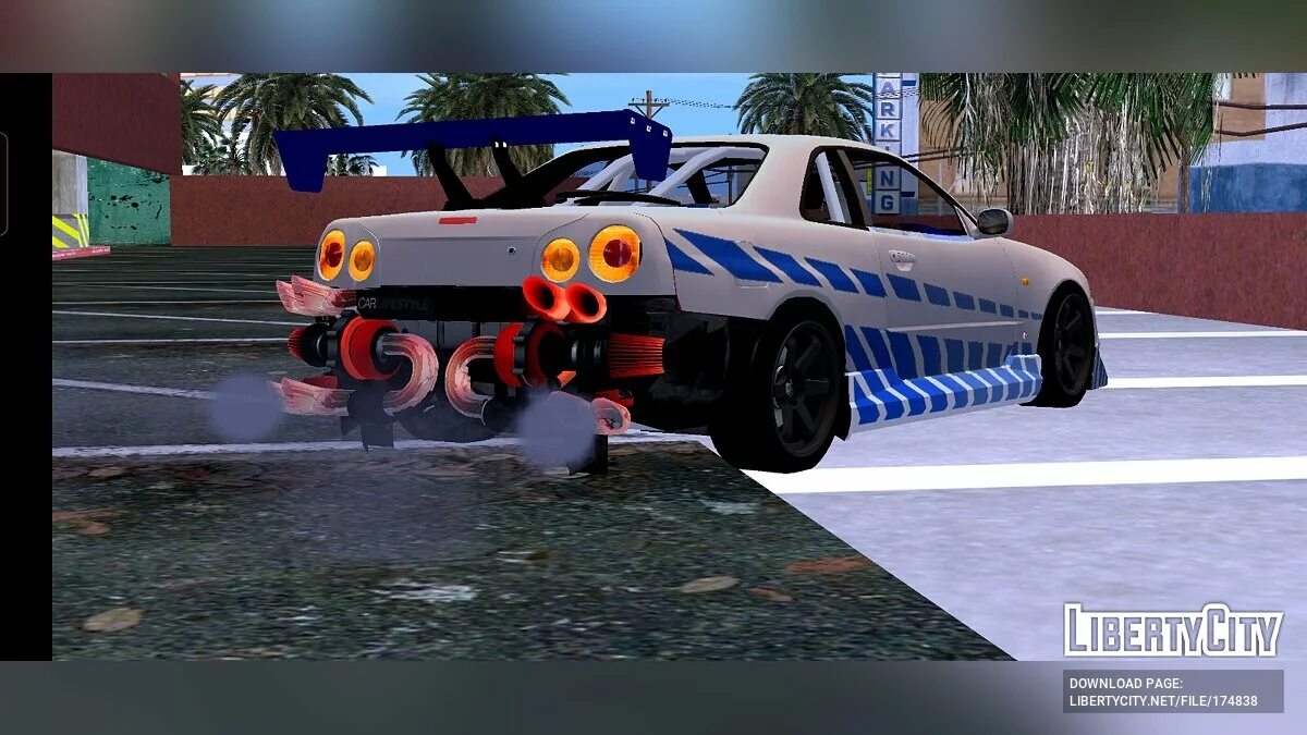 Nissan Skyline Twin Turbo / GTA San Andreas (iOS, Android)