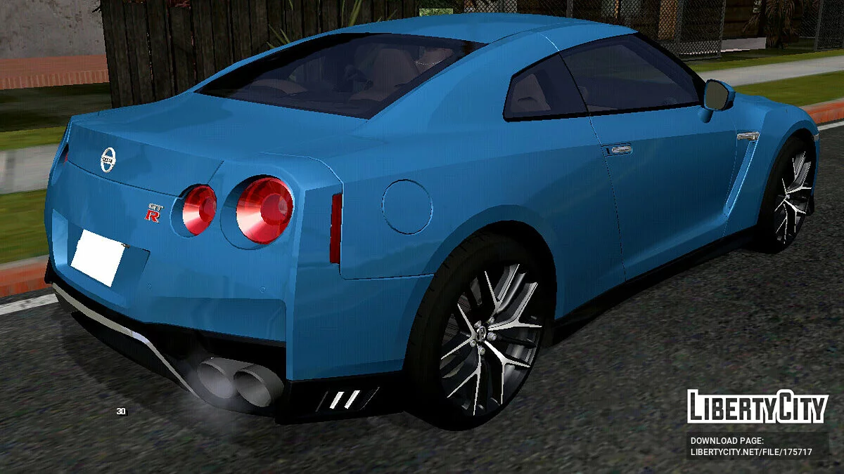 Nissan GT-R 35 (solo DFF) / GTA San Andreas (iOS, Android)