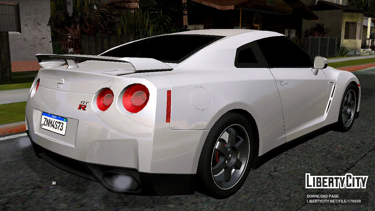 日产 GTR R35 ORIGINAL (仅限 DFF) / GTA San Andreas (iOS, Android)