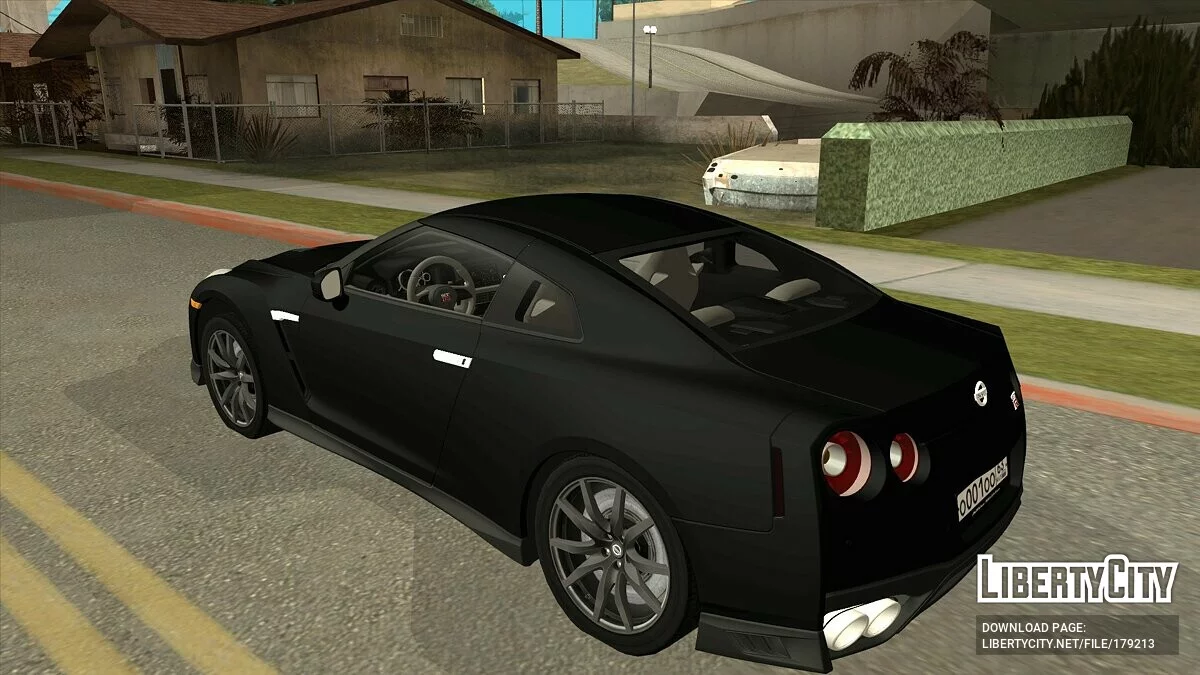 Nissan GT-R35 / GTA San Andreas (iOS, Android)