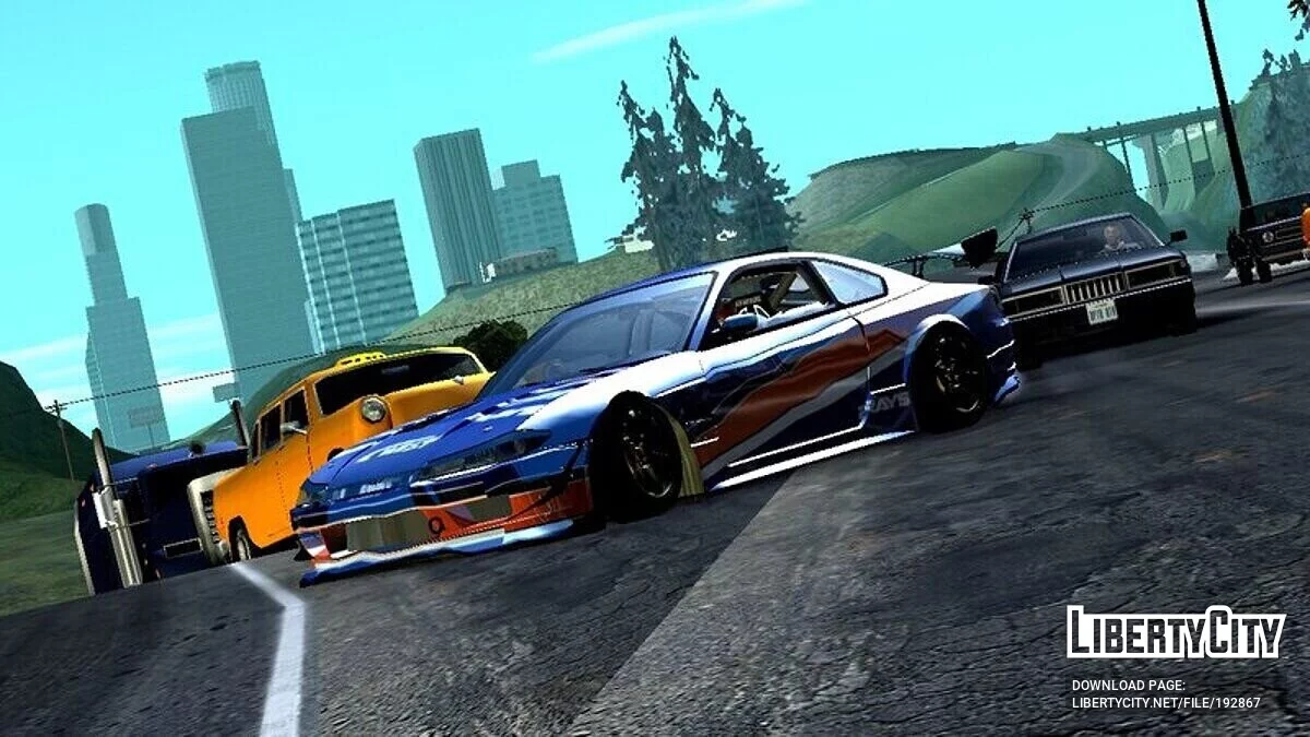 Вихлопна система Tomei для Nissan S15 2JZ GTE / GTA San Andreas (iOS, Android)