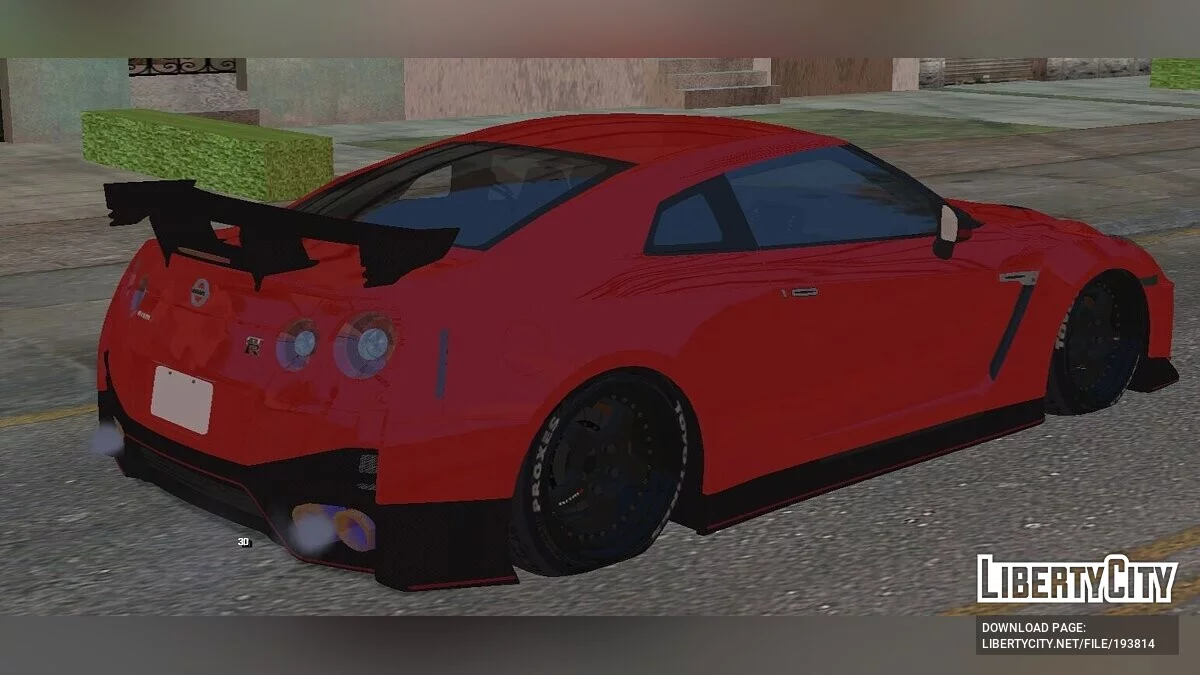 Nissan GT-R Nismo / GTA San Andreas (iOS, Android)