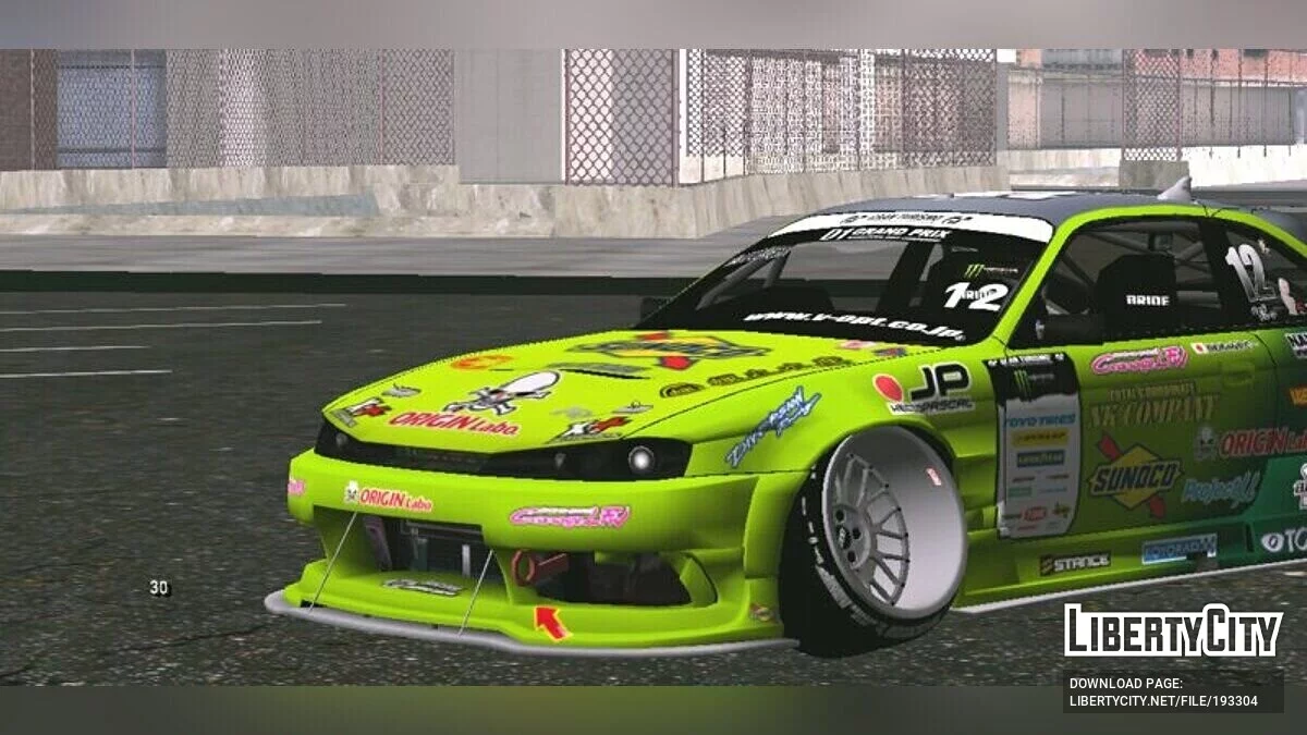 Nissan S14 Yoshikazu Kawakami / GTA San Andreas (iOS, Android)