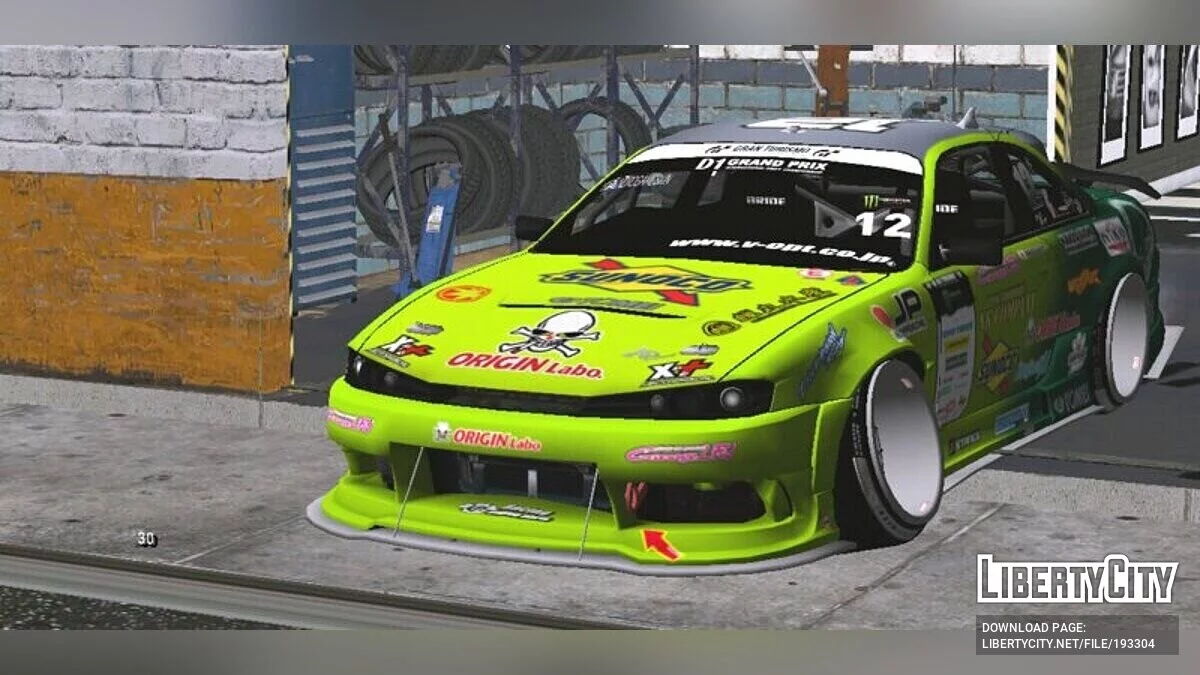 Nissan S14 Yoshikazu Kawakami / GTA San Andreas (iOS, Android)
