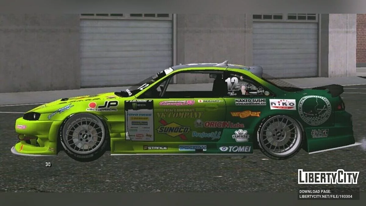 Nissan S14 Yoshikazu Kawakami / GTA San Andreas (iOS, Android)