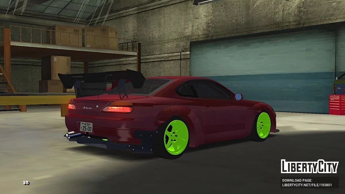 Nissan Silvia S15 Rocket Bunny (тільки DFF) / GTA San Andreas (iOS, Android)