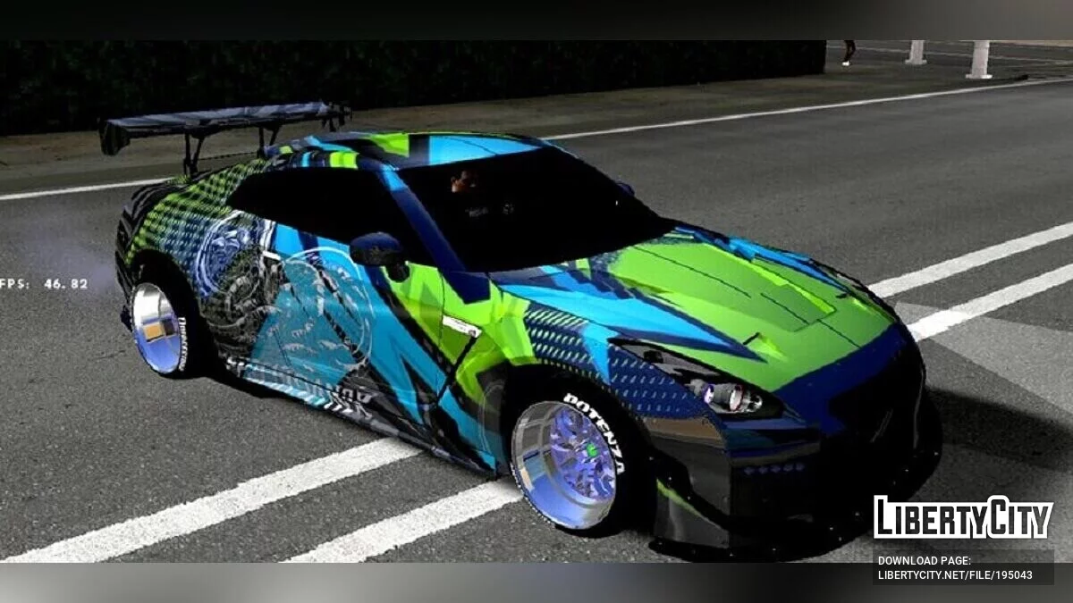 Nissan GT-R 35 / GTA San Andreas (iOS, Android)