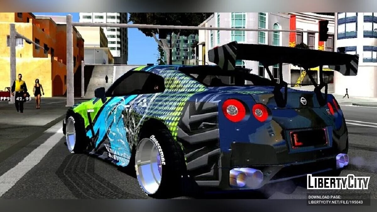 Nissan GT-R 35 / GTA San Andreas (iOS, Android)