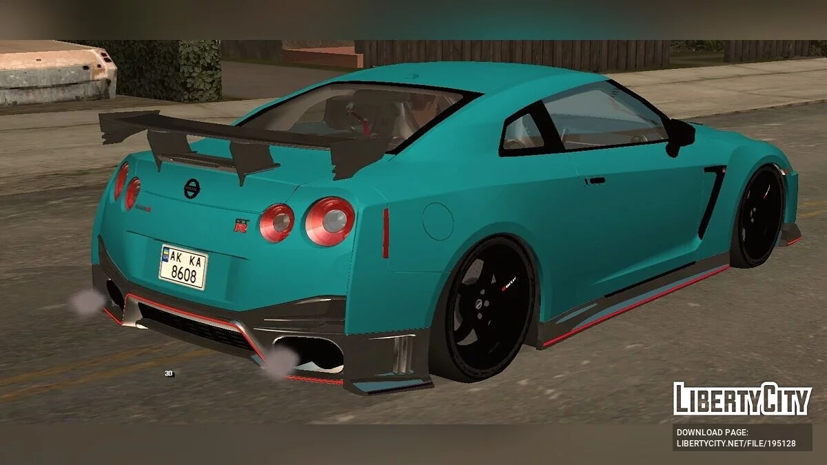 Nissan GTR NISMO / GTA San Andreas (iOS, Android)