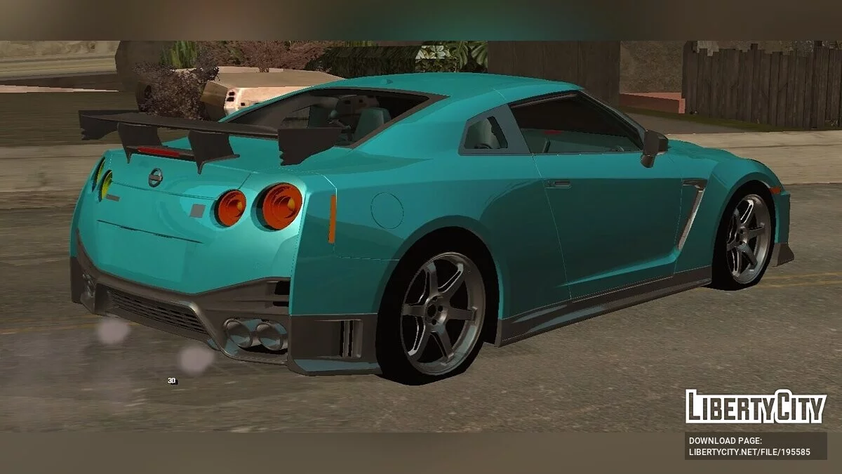 Nissan GT-R (hanya DFF) / GTA San Andreas (iOS, Android)