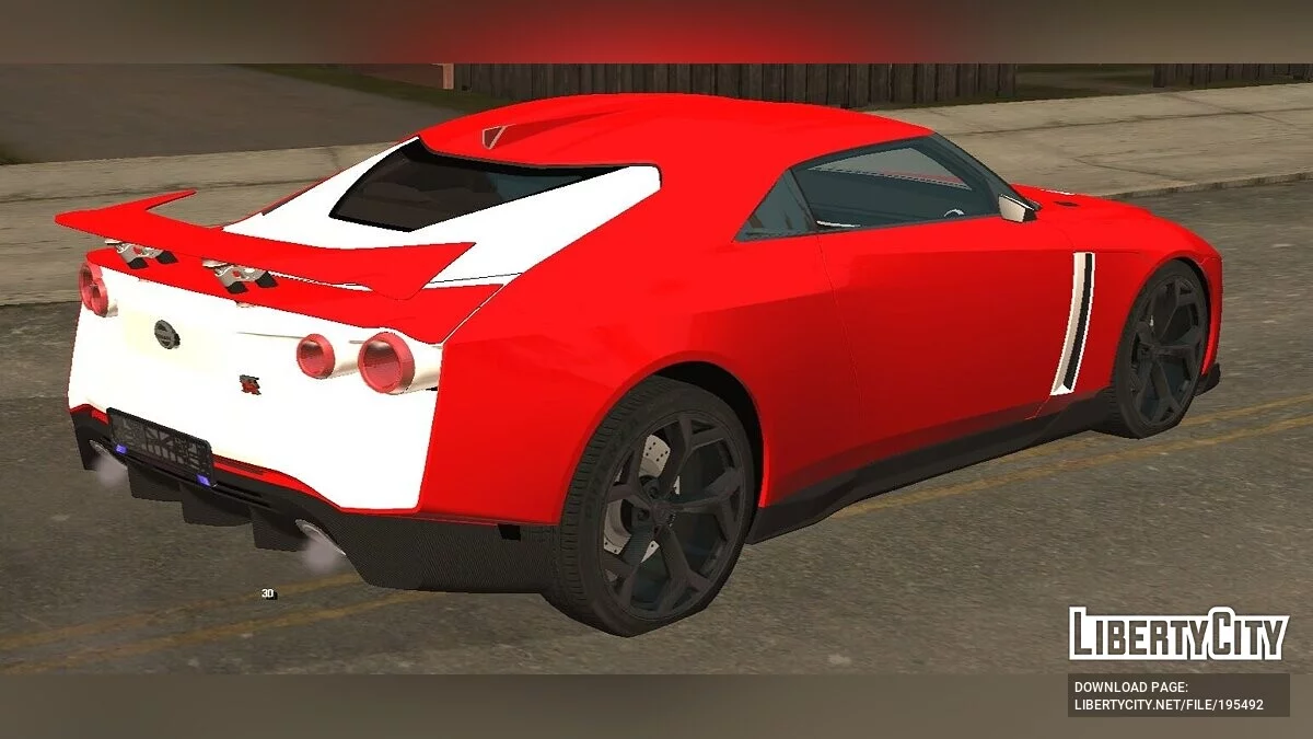 Nissan GT-R / GTA San Andreas (iOS, Android)