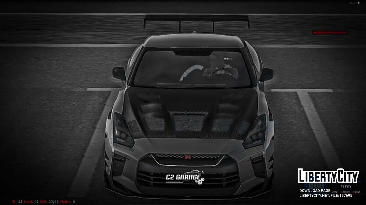 Nissan GTR R35 TOP SECRET / GTA San Andreas (iOS, Android)