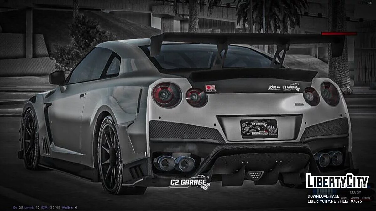 Nissan GTR R35 TOP SECRET / GTA San Andreas (iOS, Android)