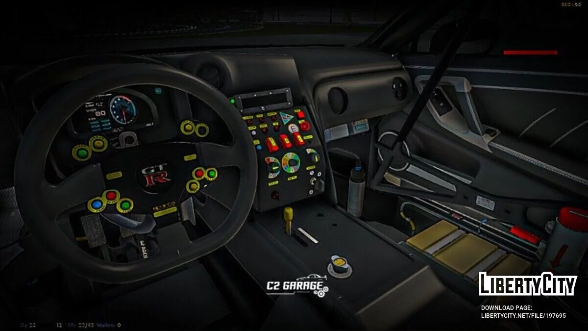 Nissan GTR R35 TOP SECRET / GTA San Andreas (iOS, Android)