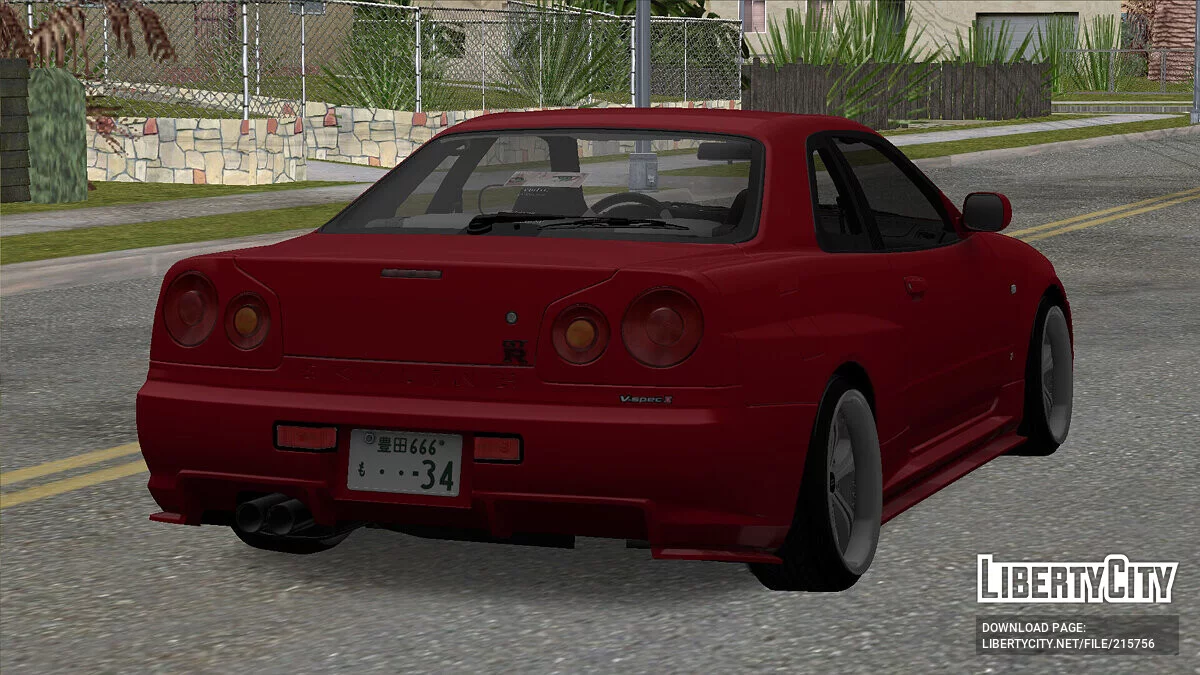 Nissan Skilina P34 / GTA San Andreas (iOS, Android)