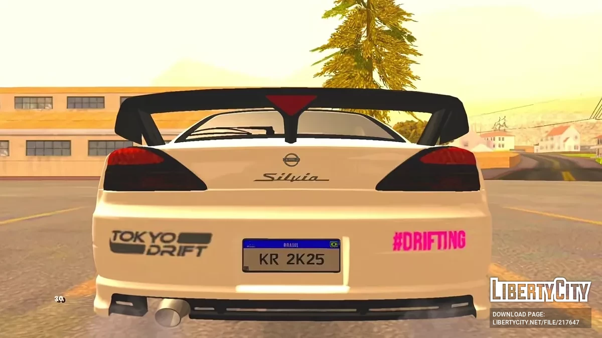 Nissan Silvia S15 D-Max / GTA San Andreas (iOS, Android)