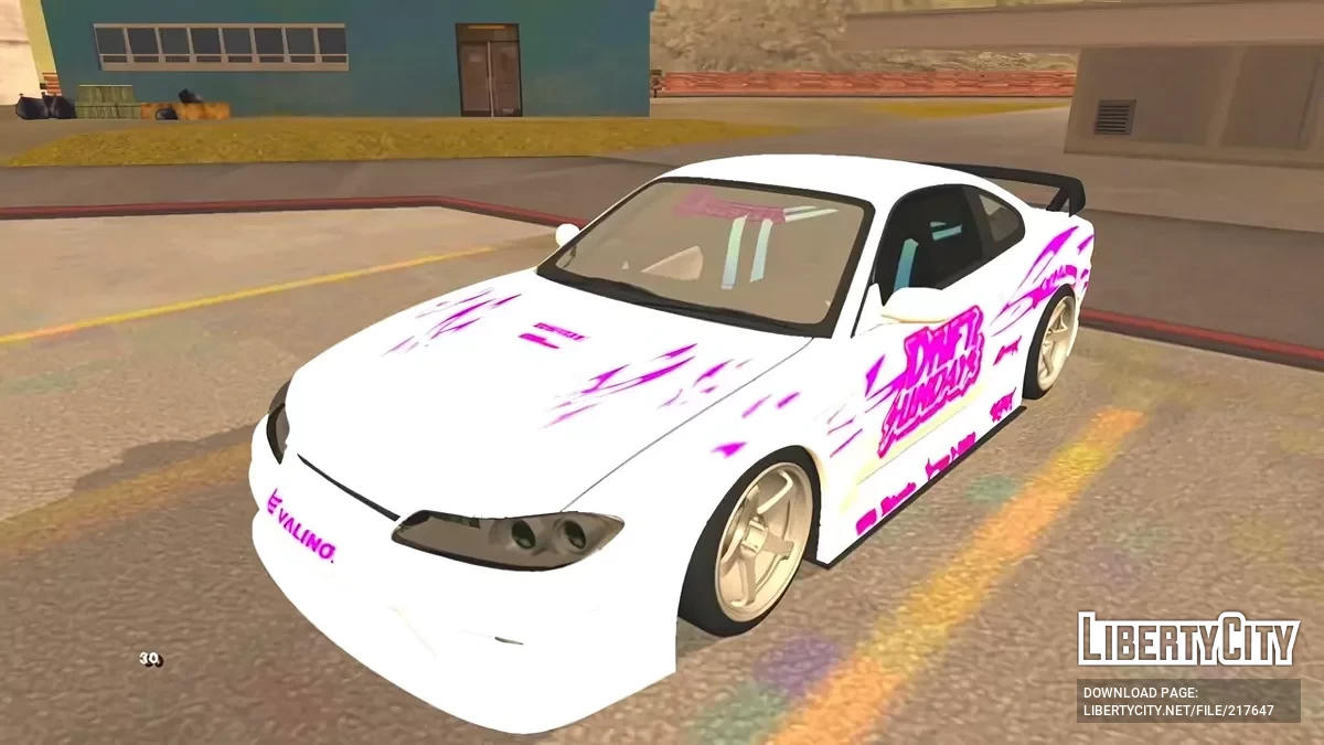 Nissan Silvia S15 D-Max / GTA San Andreas (iOS, Android)