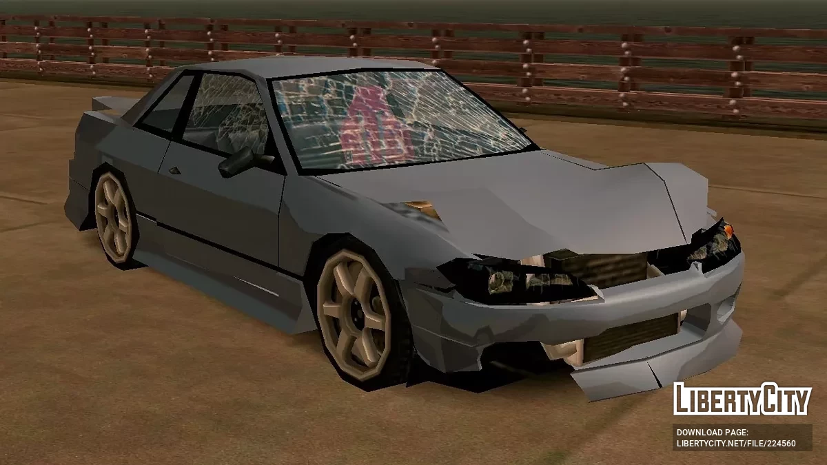 Nissan Silvia S13.5 / GTA San Andreas (iOS, Android)
